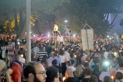 Candlelight procession